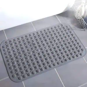 Baignoire Tapis Antiderapant Gris 1