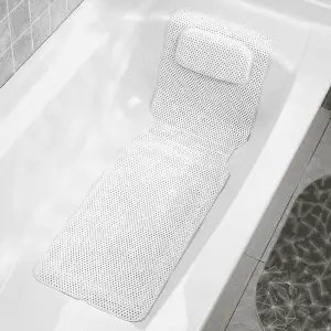 Tapis de baignoire avec coussin 1